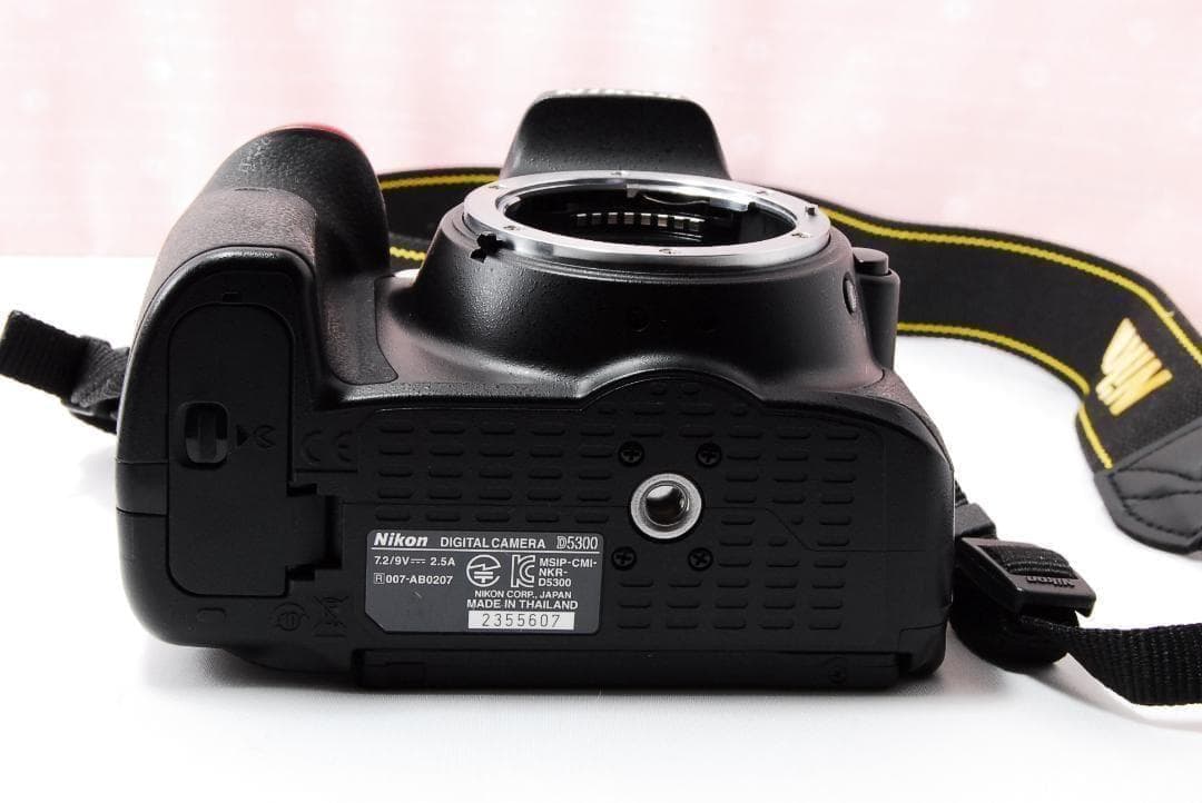 〓シャッター数9,163 枚〓ニコン D5300 ボディ デジタル一眼カメラ