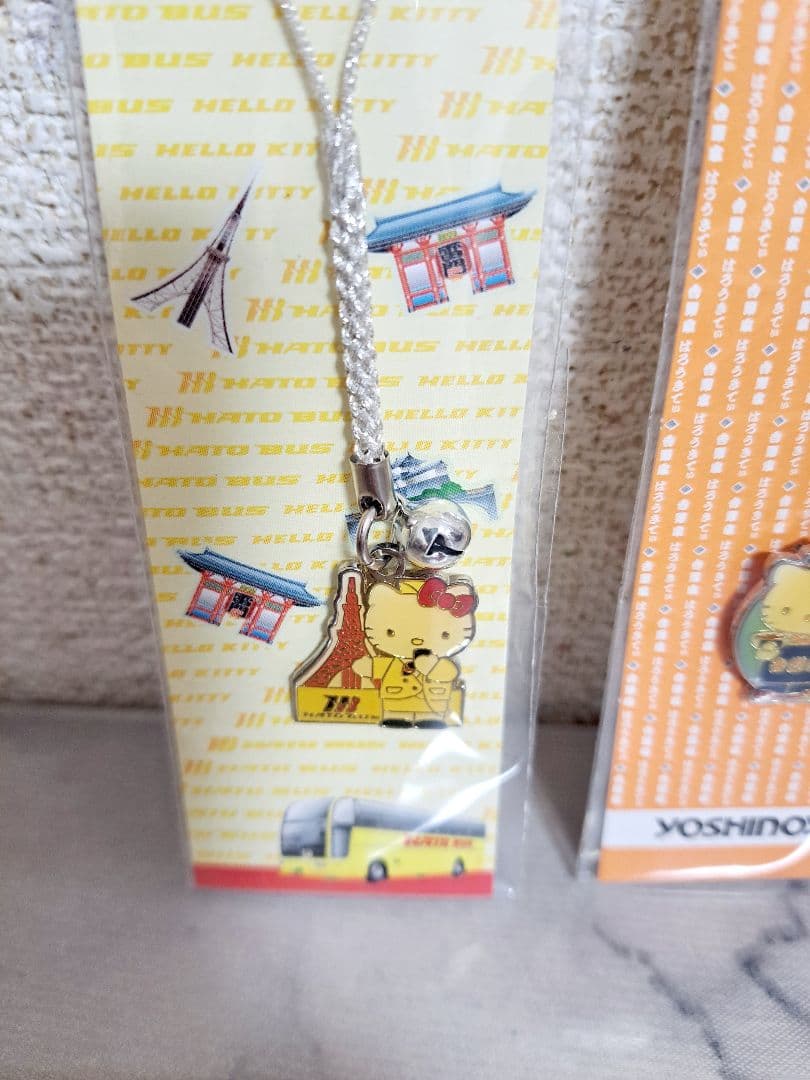 年代物【ハローキティ】 限定デザイン ストラップ 2001年製 キーホルダー