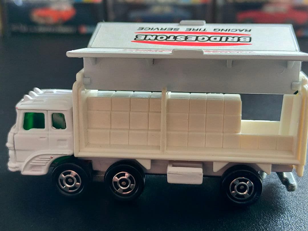 レース 関係者 配布品 黒箱 トミカ ふそうウィングルーフ 日本製 ブリヂストン