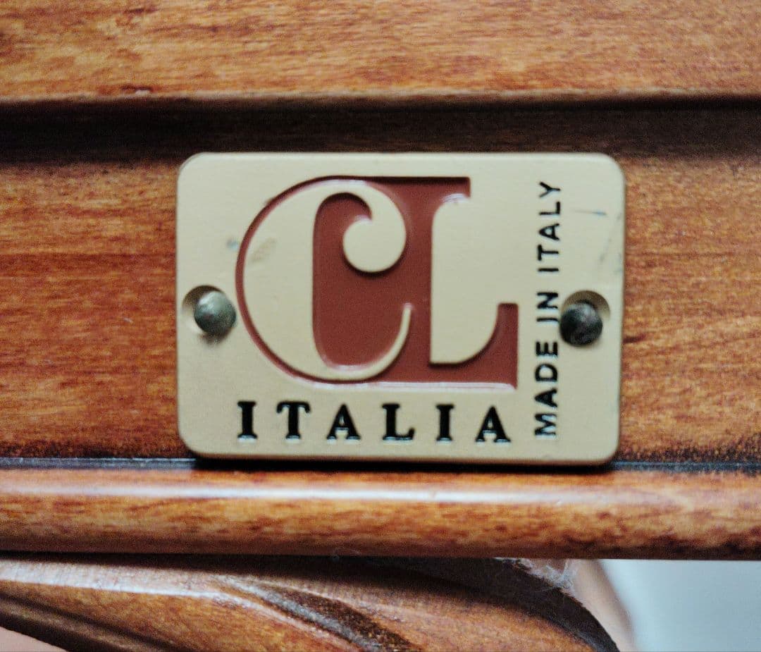 CL Italia イタリア製 ガラスキャビネット アールヌーヴォー