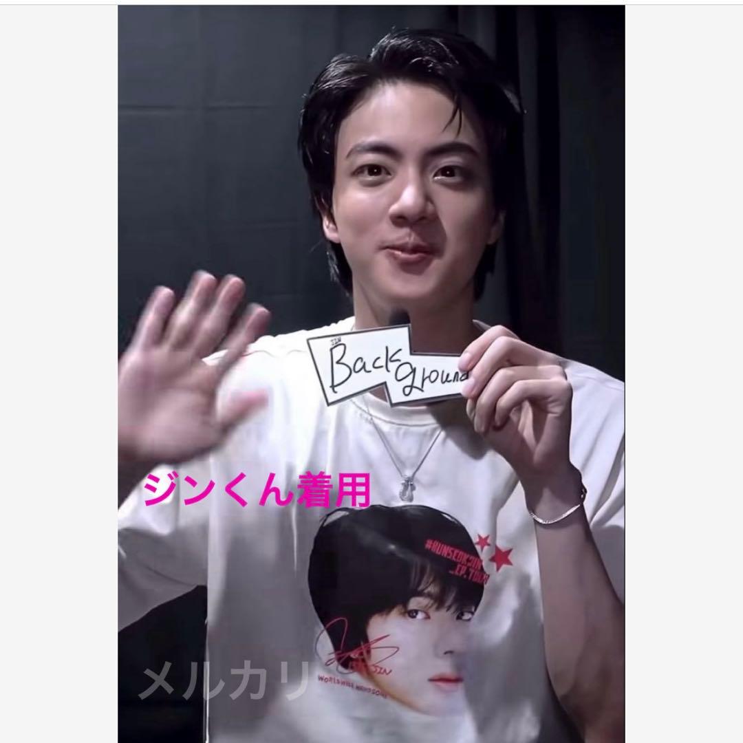 【JIN】公式　顔TシャツS/S T-Shirt (Beige) Mサイズ