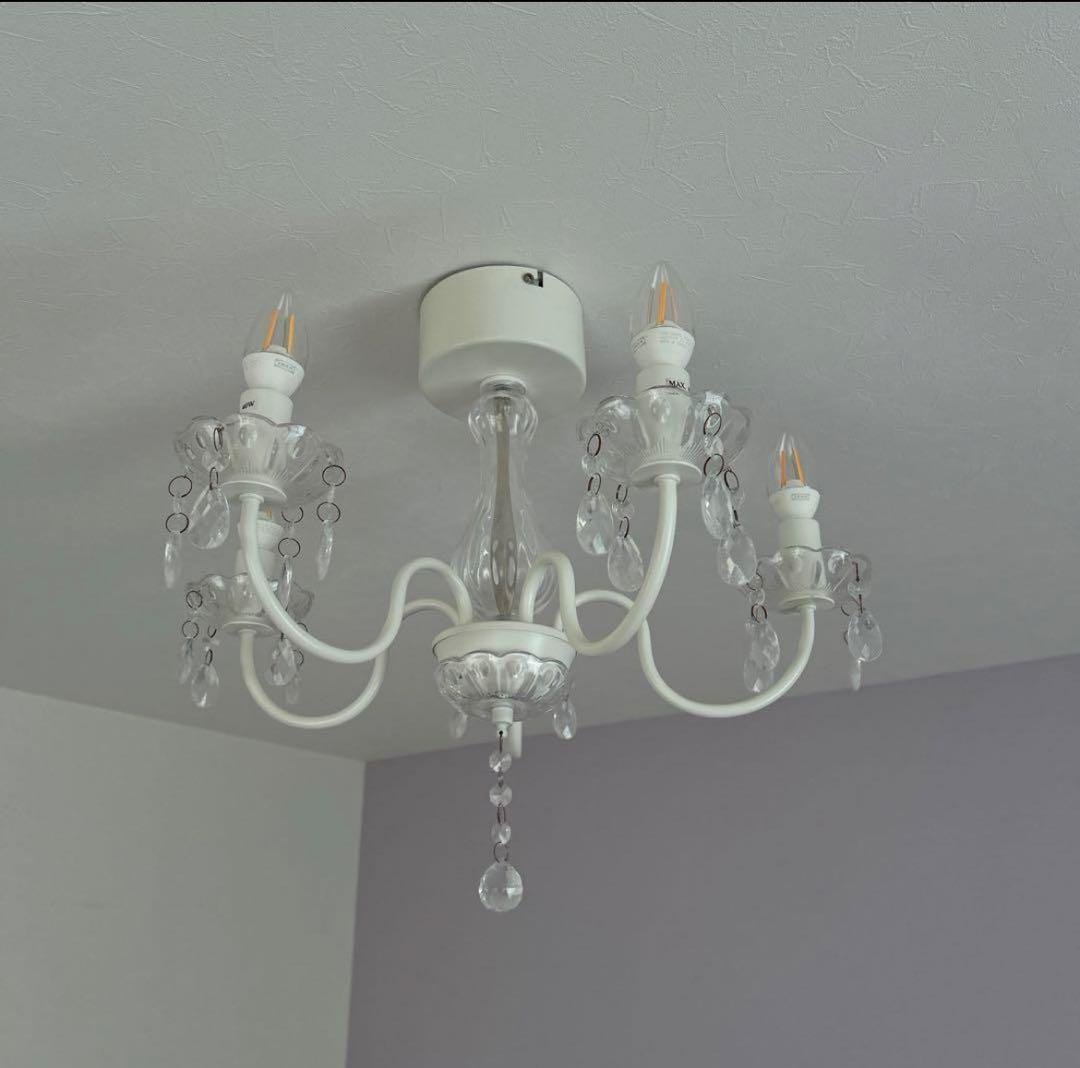 IKEA FYRTIO フッティオ シャンデリア 5アーム　【美品】