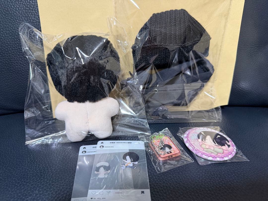 ENHYPENぬいぐるみ　ヒスン　10センチ　マスター　正規品⭐️「400」