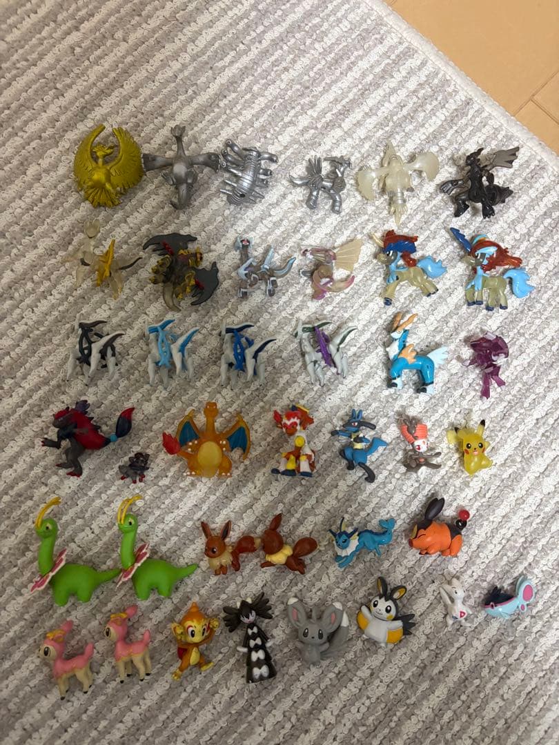 初版　絶版　希少品　ポケモンミニフィギュア　モンコレ　指人形　104体まとめ売り