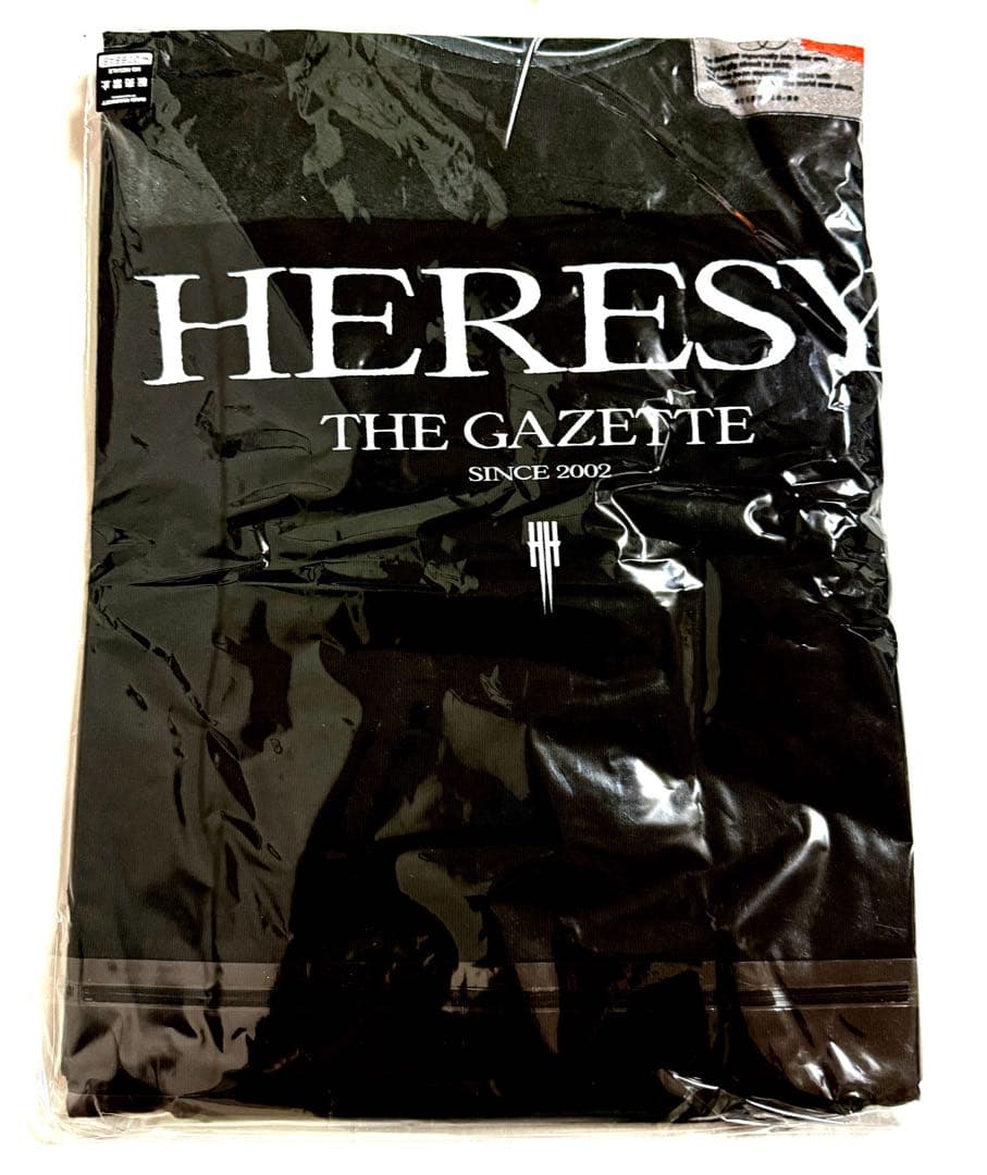 the GazettE ☆ 新品未開封 HERESY 20th 限定 Tシャツ