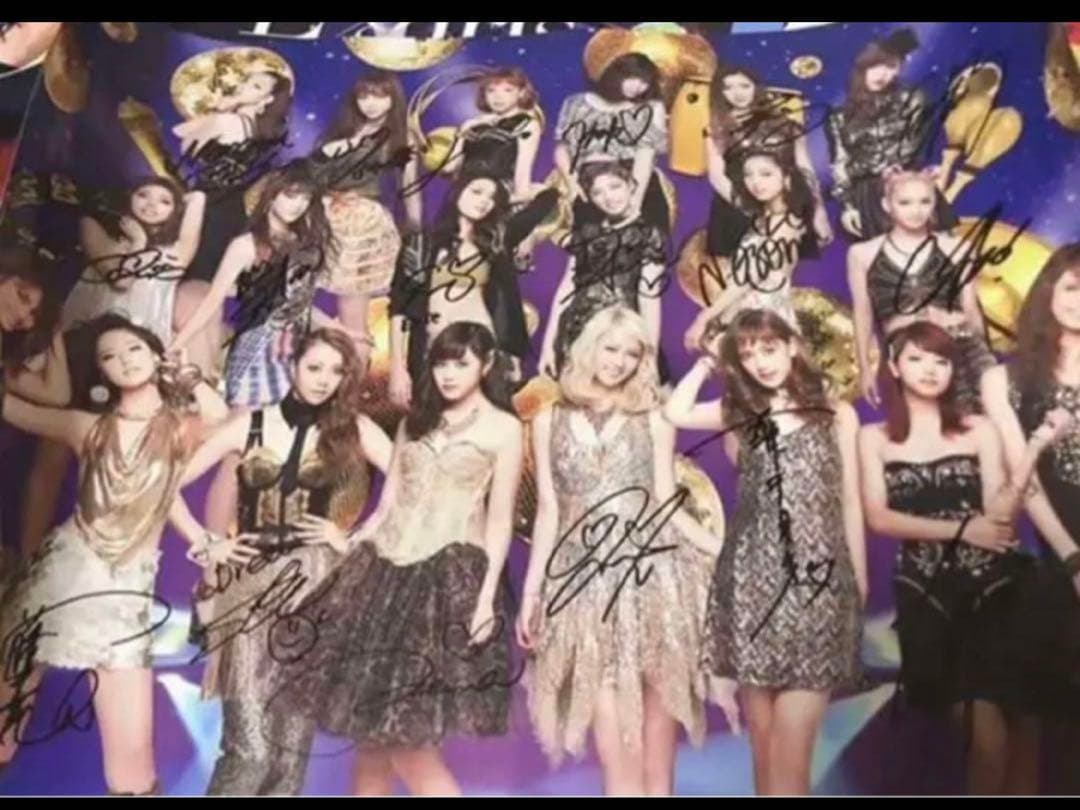 E-girls ポスター 12枚セット サイン入りポスター有