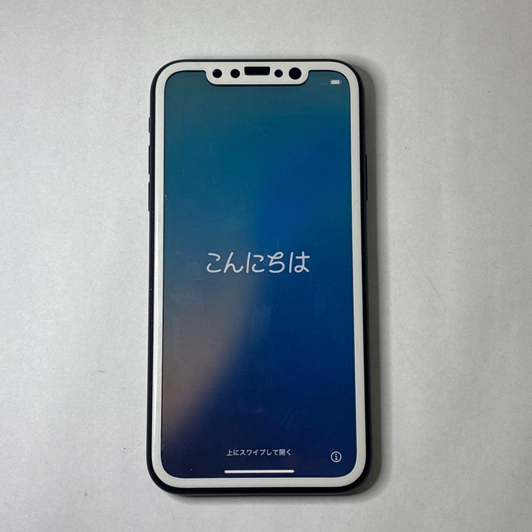 iPhoneXR 本体 64GB ブラック 初期化済み SiMロック解除 箱付き