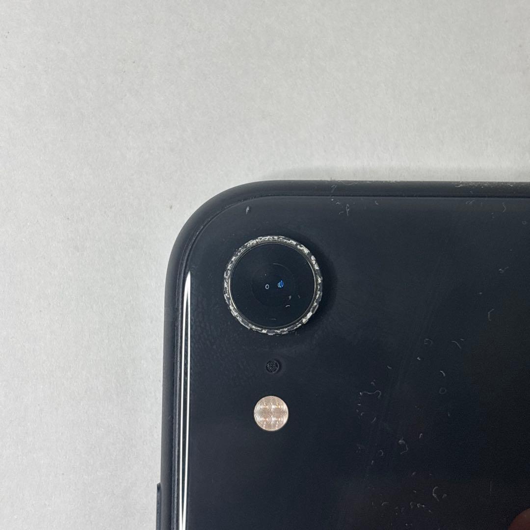 iPhoneXR 本体 64GB ブラック 初期化済み SiMロック解除 箱付き