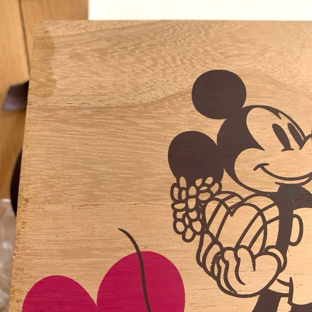 レア　ディズニーストア　ミッキーミニー　ミニカップ セット　スプーン付き木箱入り