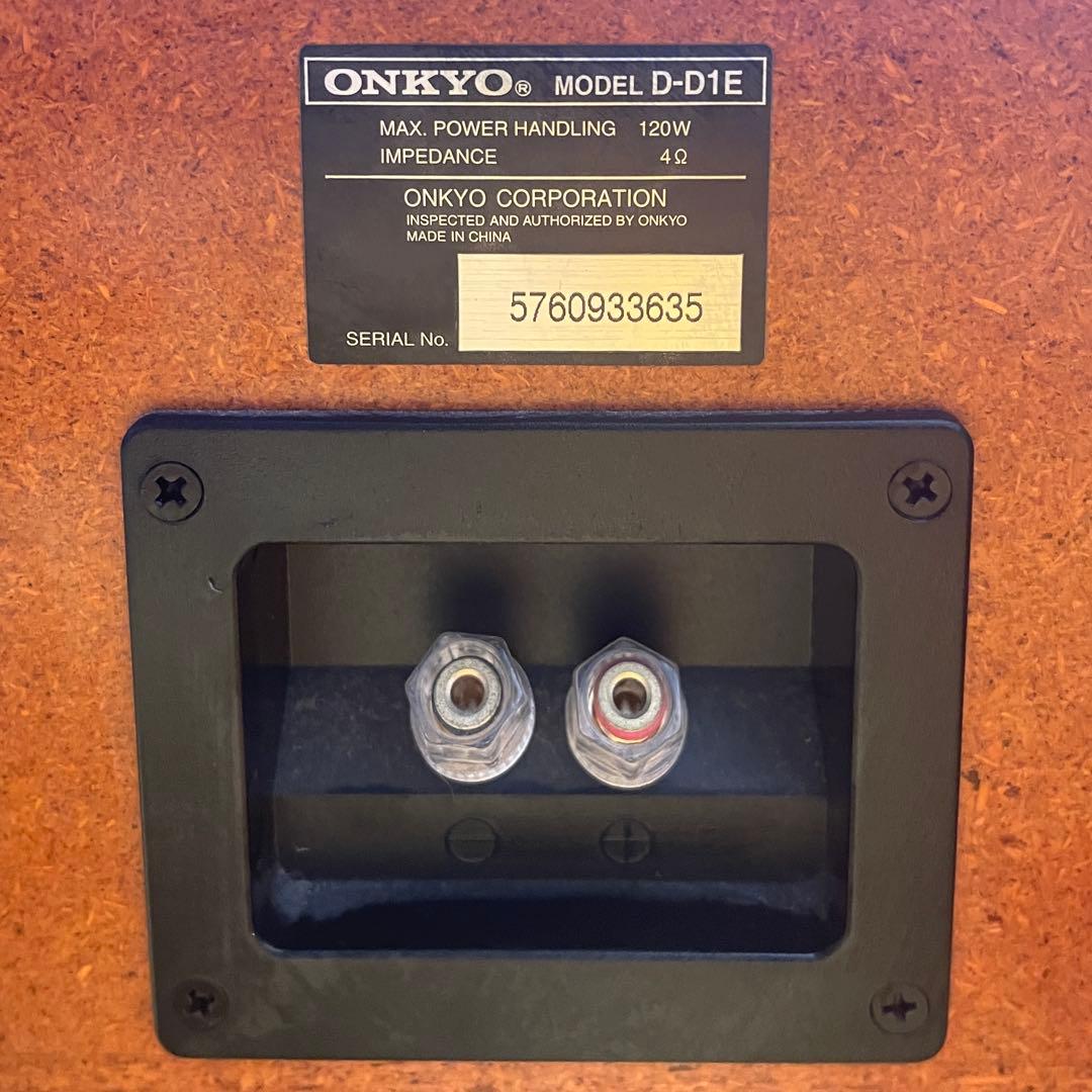 希少 ONKYO オンキヨー D-D1E ブックシェルフ スピーカー