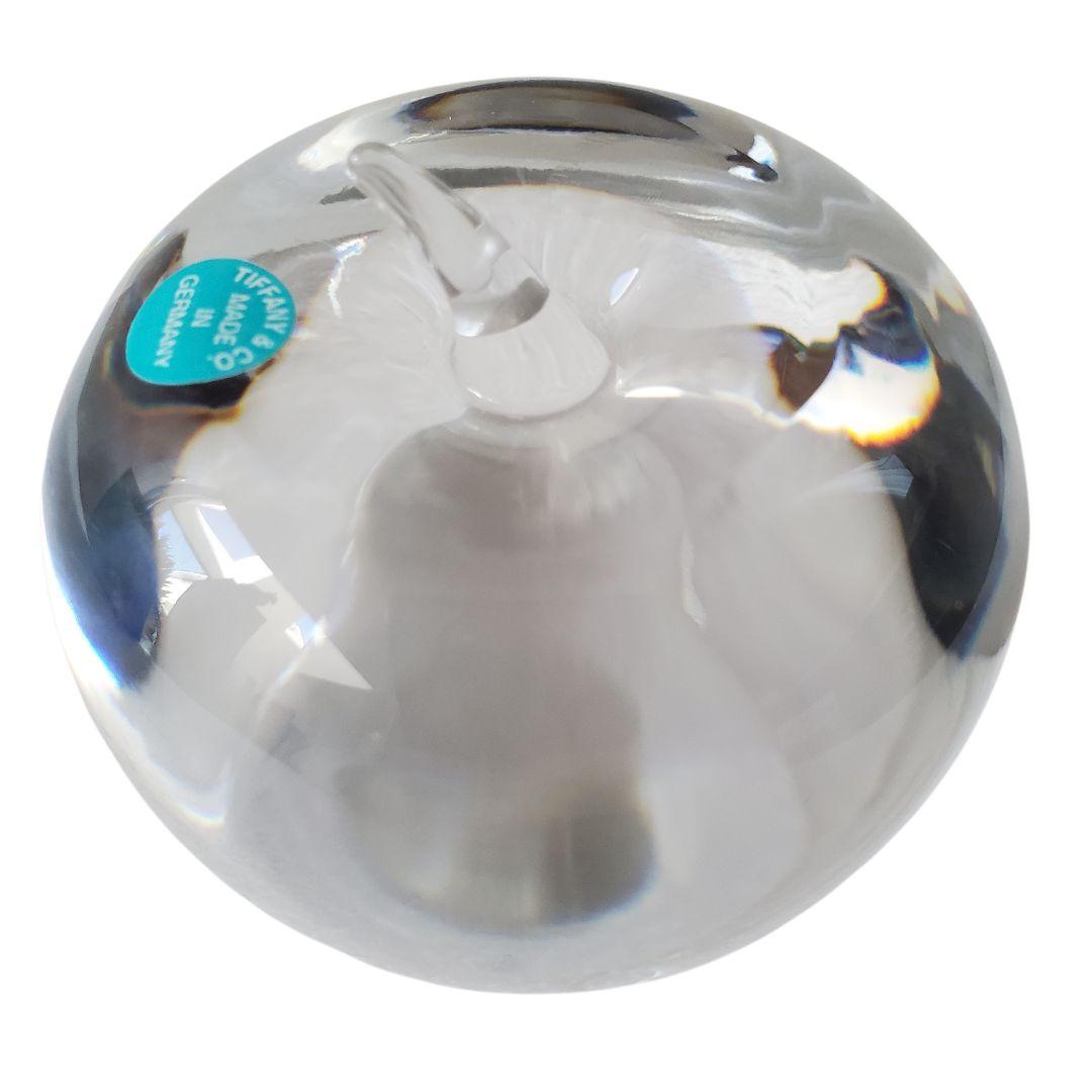 【廃盤品】【希少】Tiffany & Co. クリスタル アップル 箱 証明書