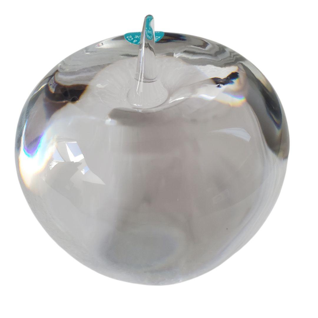 【廃盤品】【希少】Tiffany & Co. クリスタル アップル 箱 証明書