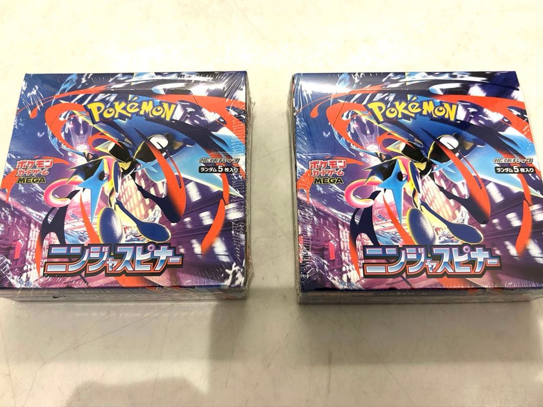 ポケモンカード　ニンジャスピナー 2BOX 新品シュリンク付き