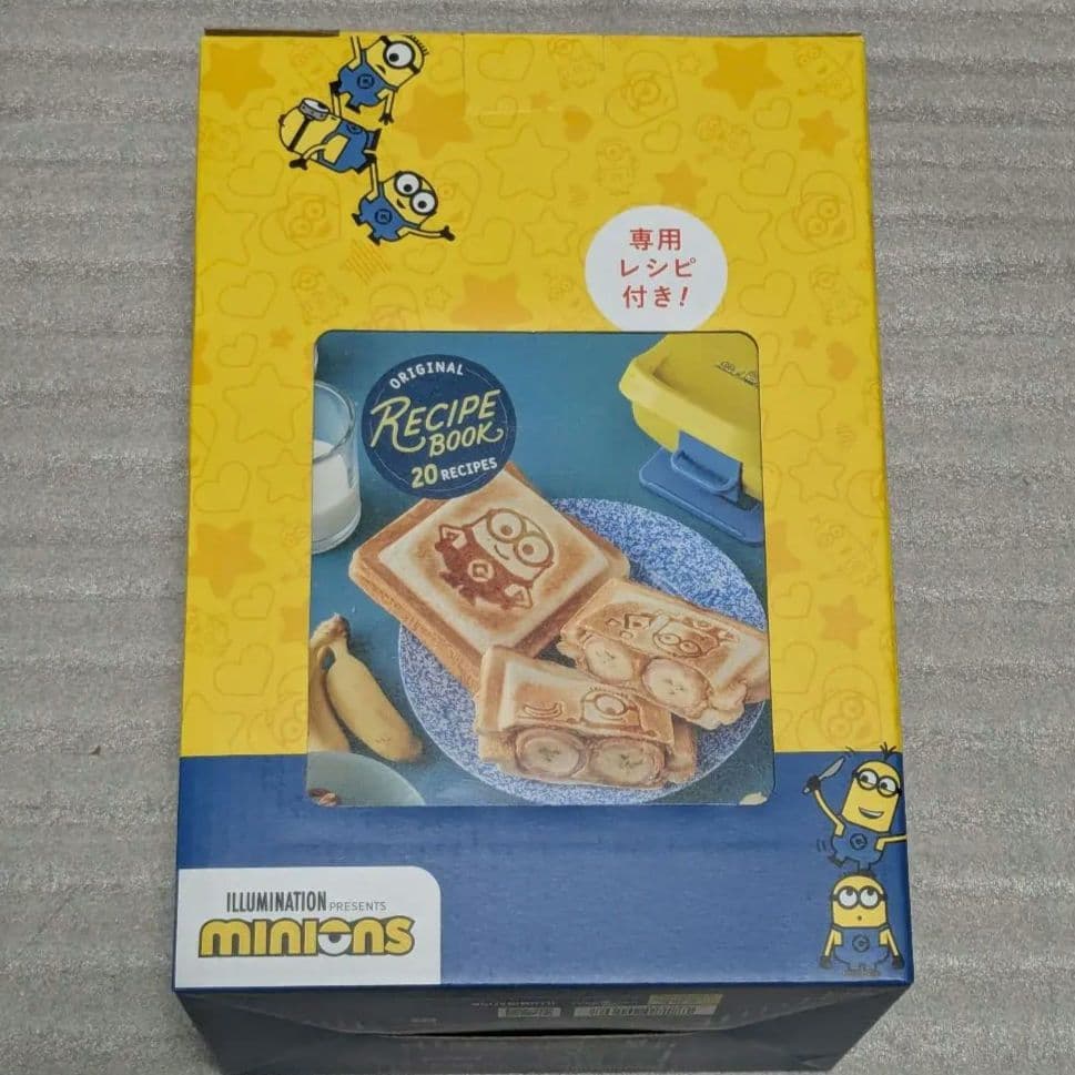 レコルト recolte プレスサンドメーカープラッド ミニオン MINIONS