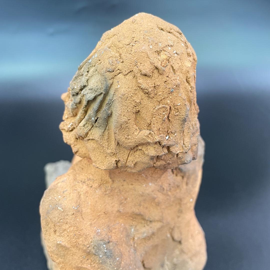 二部黎 にべれい 陶彫作品 女性像 置物 北海道小樽出身 彫刻家 本郷新師事