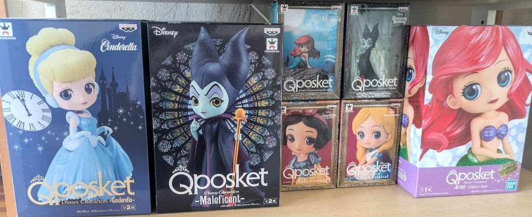 ディズニー Qposket フィギュア　18体　セット　バラ売り可