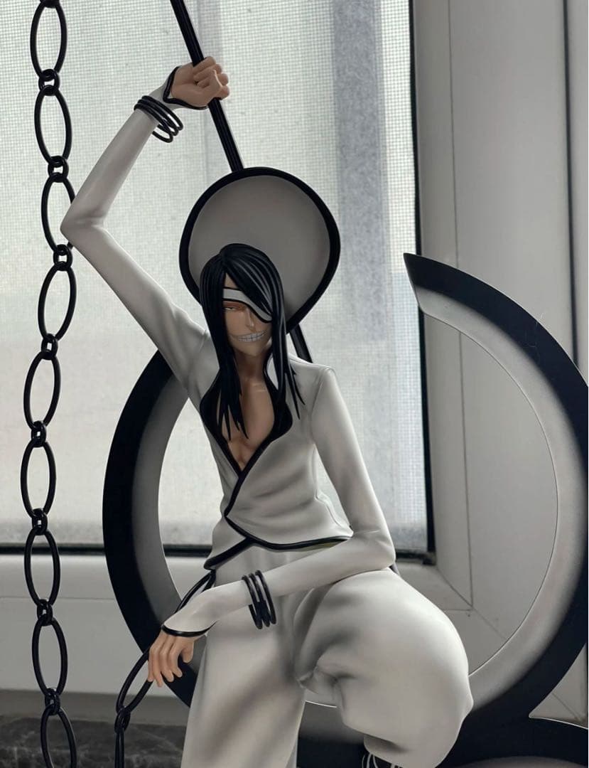 BLEACH  黒衣少年図 ノイトラ ガレージキット ガレキ スタチュー①