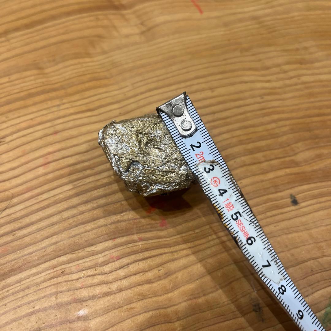 アルミ玉　四角版　不規則立方体 4cm