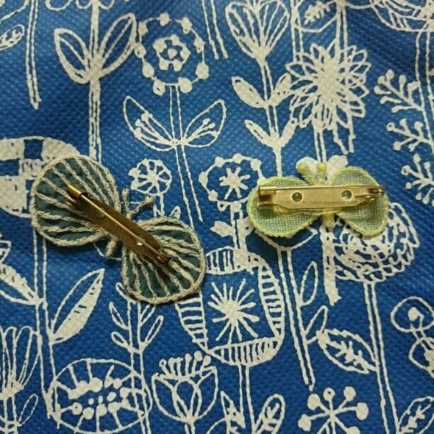 ゆらっち様☆ご確認用ページ ☆ ミナペルホネン  choucho ブローチ ♪