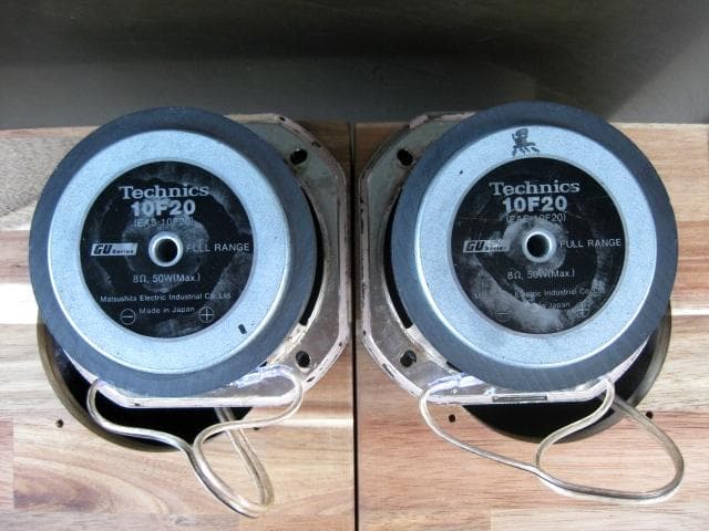 Technics フルレンジスピーカー　自作　ペア