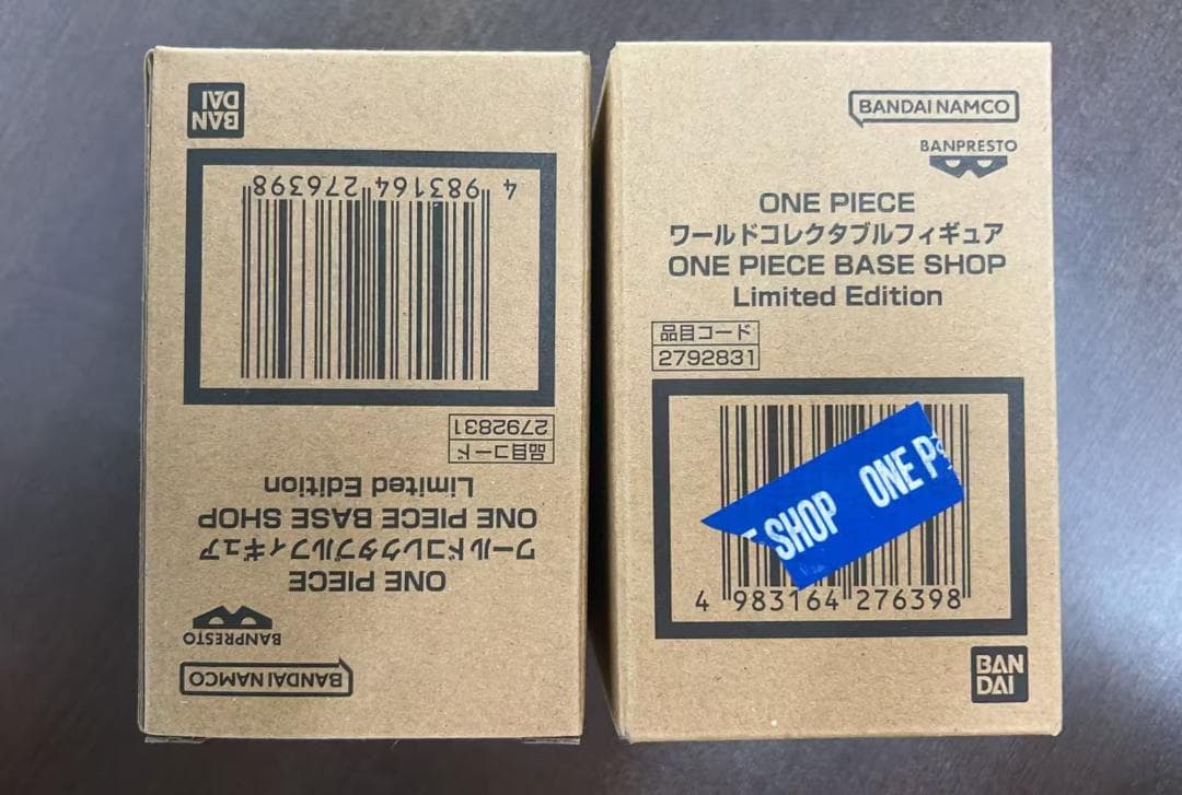 ONE PIECEワールドコレクタブルフィギュア BASE SHOP 2点セット