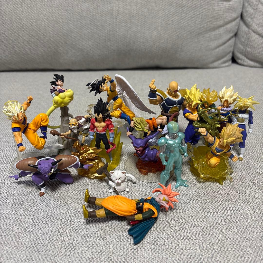 ガチャガチャ DGドラゴンボール改01フィギュア トランクス　など15体セット