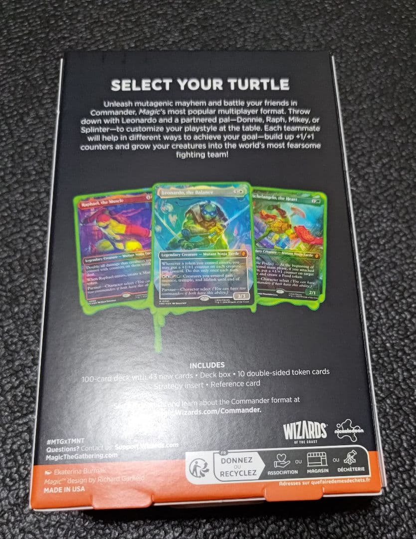 マジックザギャザリング 統率者デッキ「ミュータント タートルズ」英語版