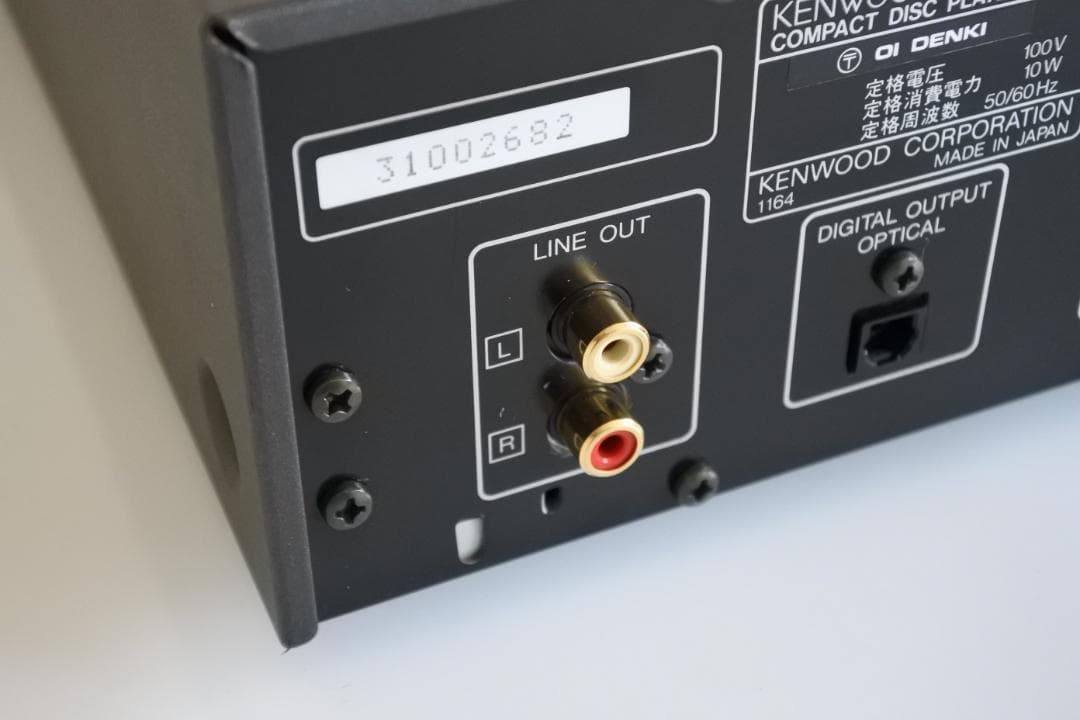 ■KENWOOD DP-1001 DAC7搭載機 正常動作品■