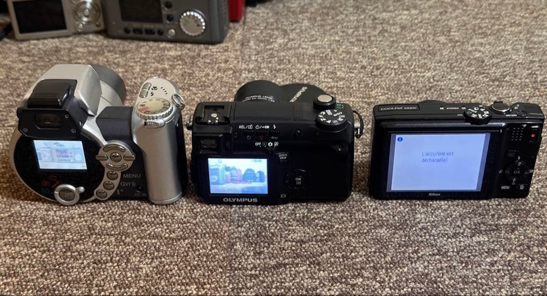 デジタルカメラ　canon nikon casio sony 本体　まとめ