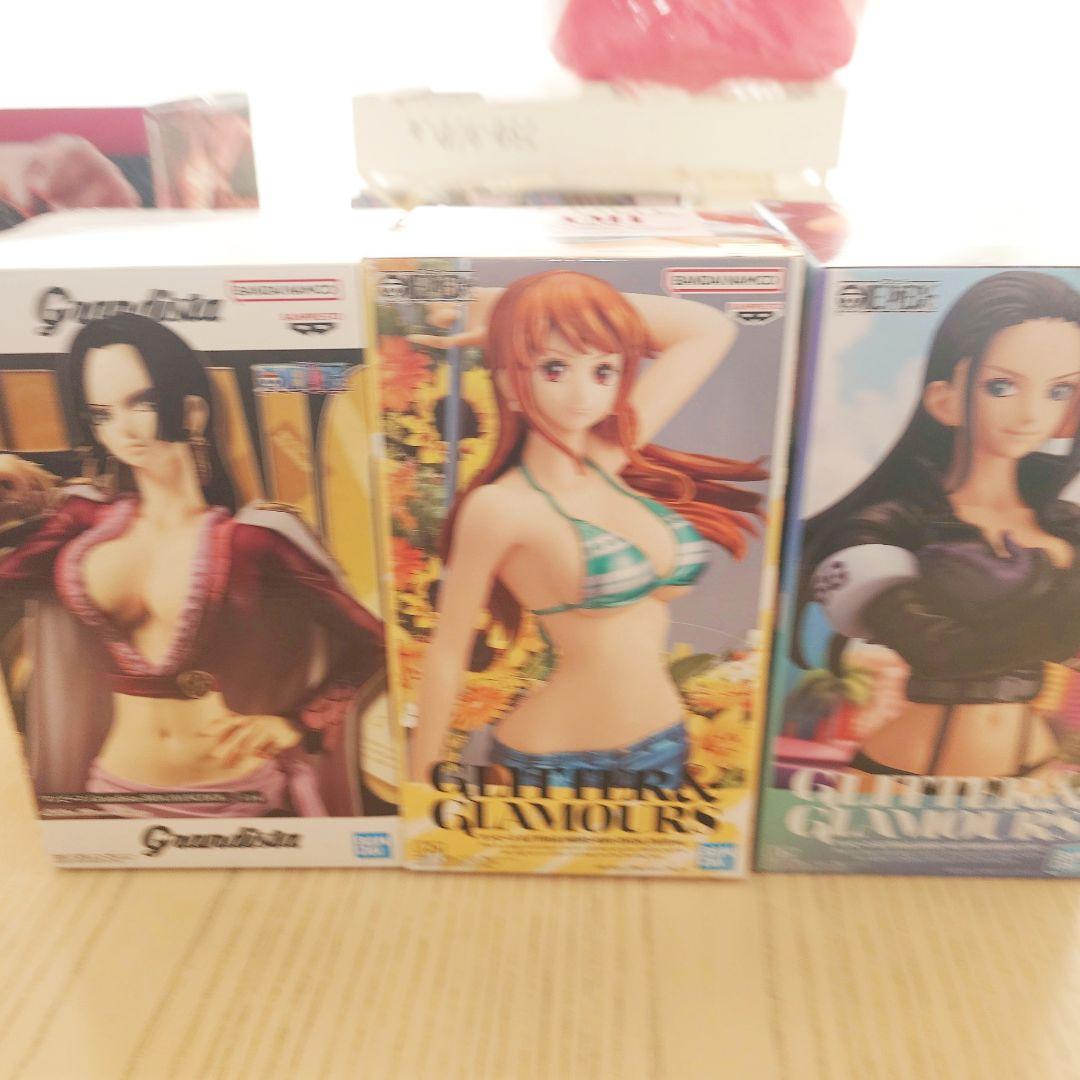 ワンピース A賞+C賞+G賞+H賞+ハンコック+ナミ+ロビン+戦光絶景2体