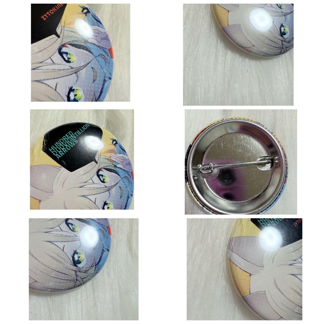 東方Project ZYTOKINE 缶バッジ 十六夜咲夜 霧雨魔理沙