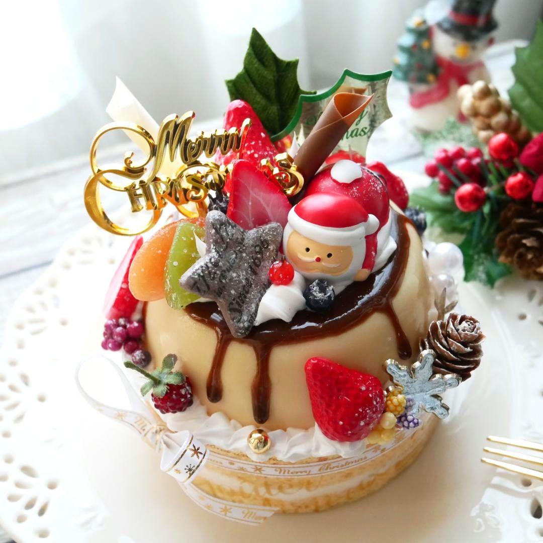 【RAMஐ*゜様】フェイクスイーツ◆X'masプリントルテ◆リアルサイズケーキ◆