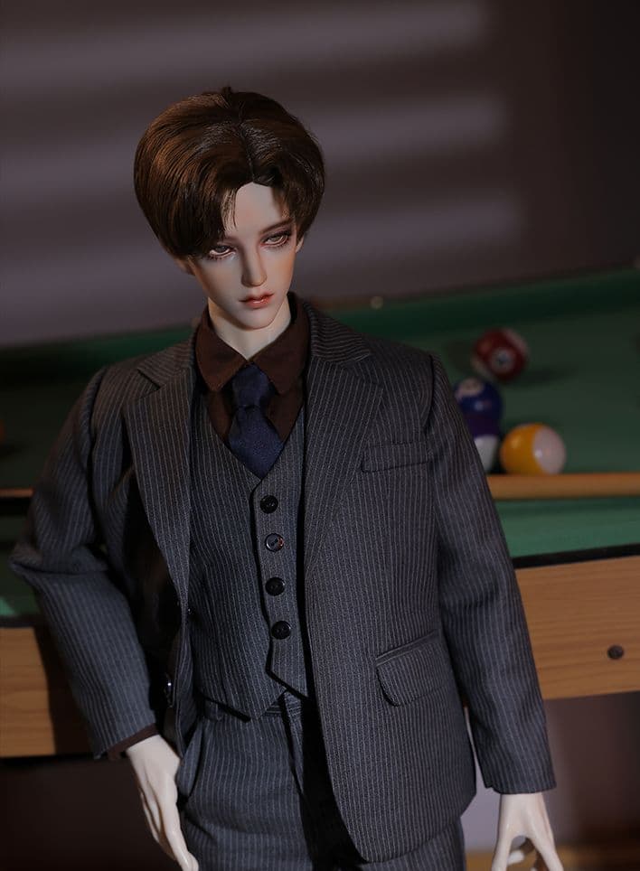 BJD 1/3 ドール本体 Gray　球体関節人形 ハンドメイド