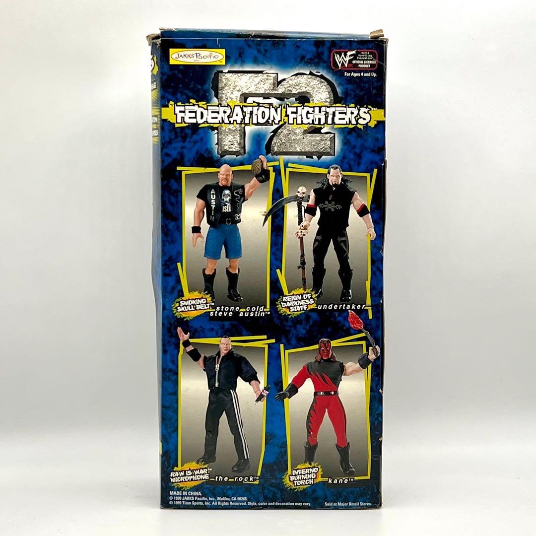 【WWF】Federation Fighters ストーンコールド　フィギュア