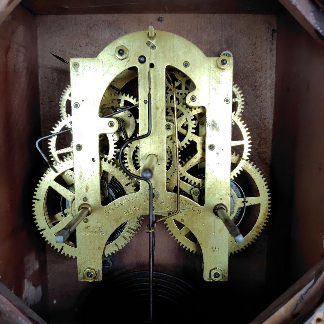 米国製 アンソニア ANSONIA ボンボン時計