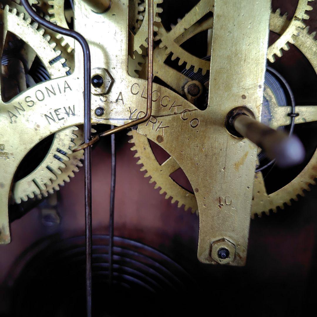 米国製 アンソニア ANSONIA ボンボン時計