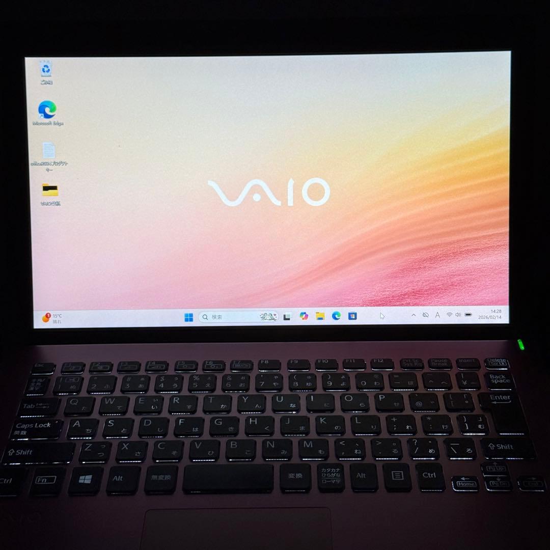 ★良品★VAIO VJS112C11N 最新Office2024付 ピンク
