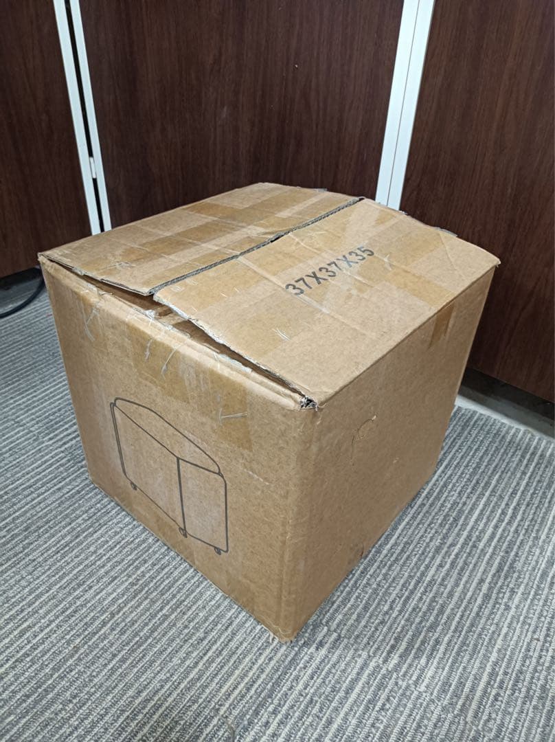 八6628【新品未使用】 5in1 スツールチェア　オレンジ