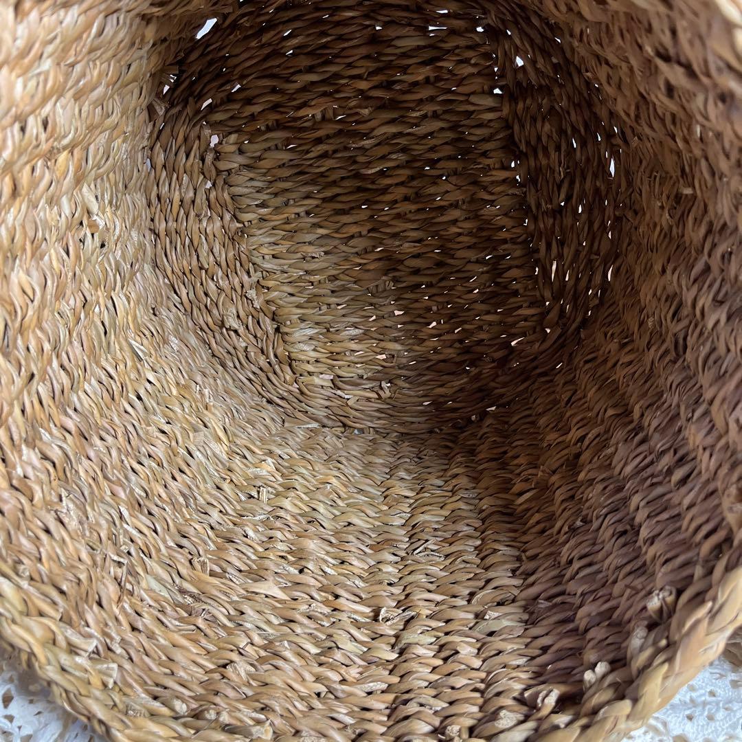 イギリス輸入ラタンバスケット２点セット！
