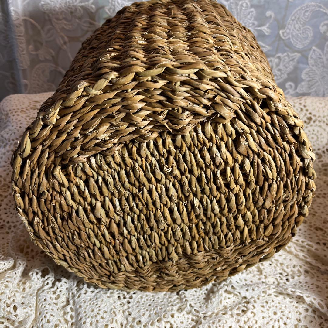 イギリス輸入ラタンバスケット２点セット！