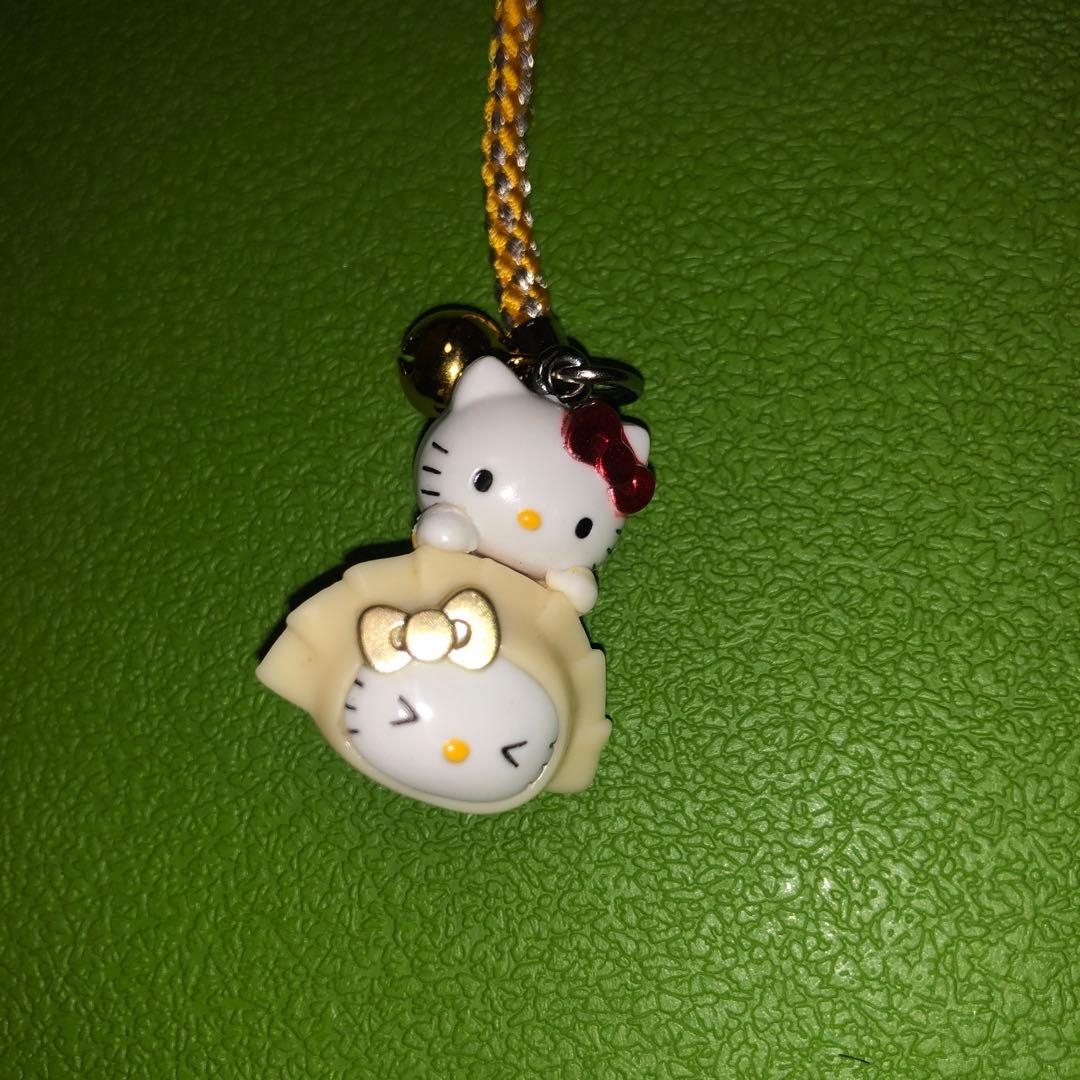 Hello kitty キティちゃん　ミミィ　餃子　ストラップ　チャーム　レア