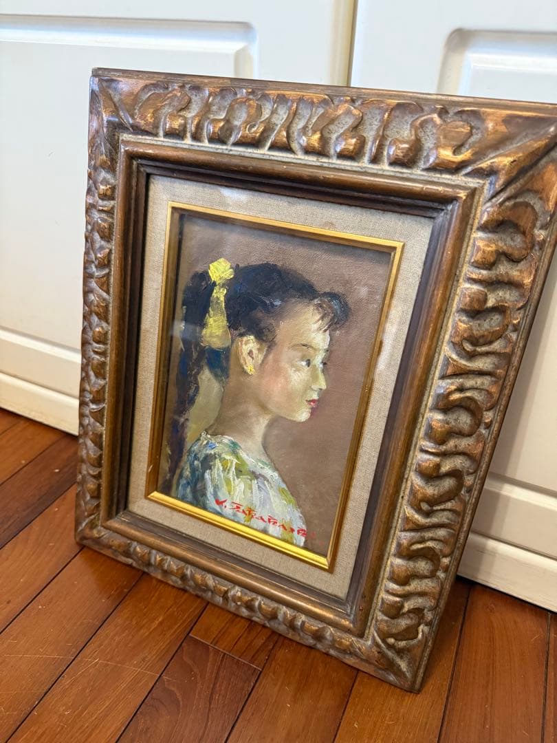 32.「タイトル不明」髙橋一善 油絵