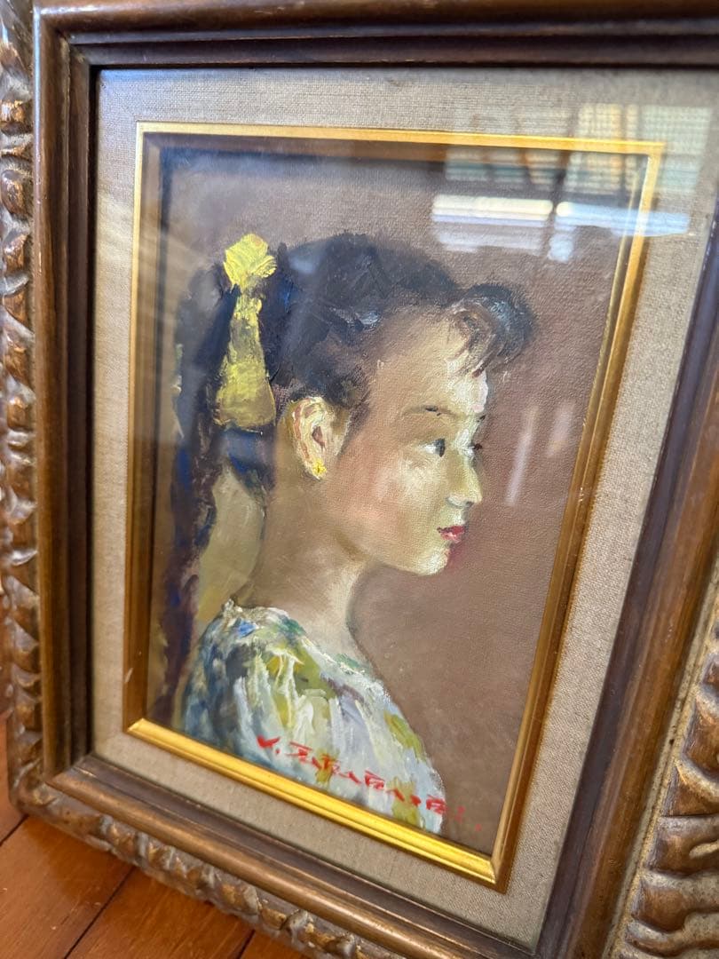 32.「タイトル不明」髙橋一善 油絵