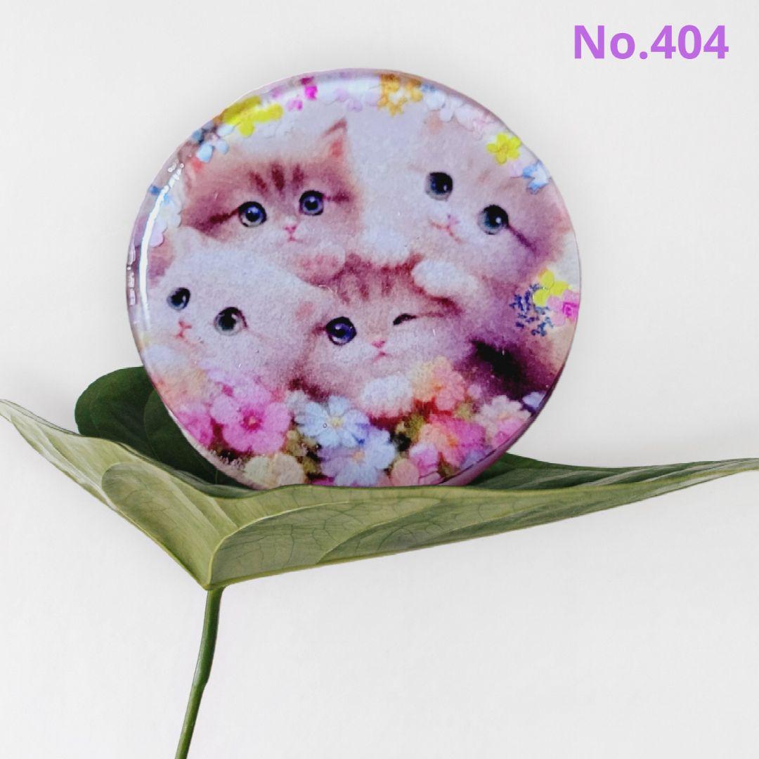 NO.404❤猫 仲良し❤レジンヘアゴム  ブローチ
