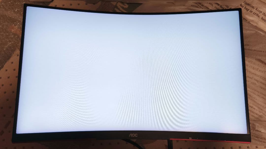AOC C27G3/11 27インチ 曲面ゲーミングモニター 165Hz/1ms