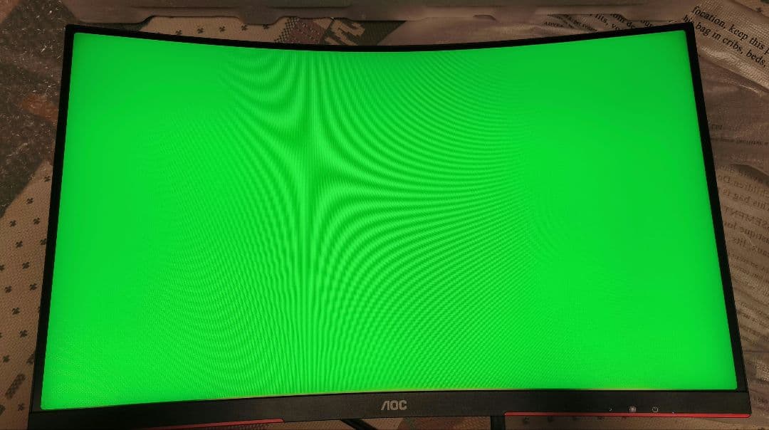 AOC C27G3/11 27インチ 曲面ゲーミングモニター 165Hz/1ms