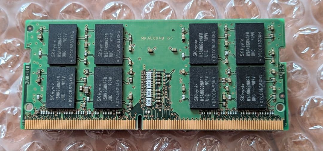 SK hynix 16GB 2R×8 DDR4 ノート用