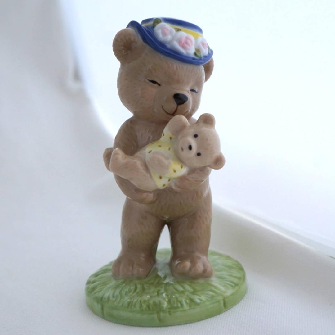 2002年 ビングオーグレンダール B&G テディベア ビクトリア フィギュリン