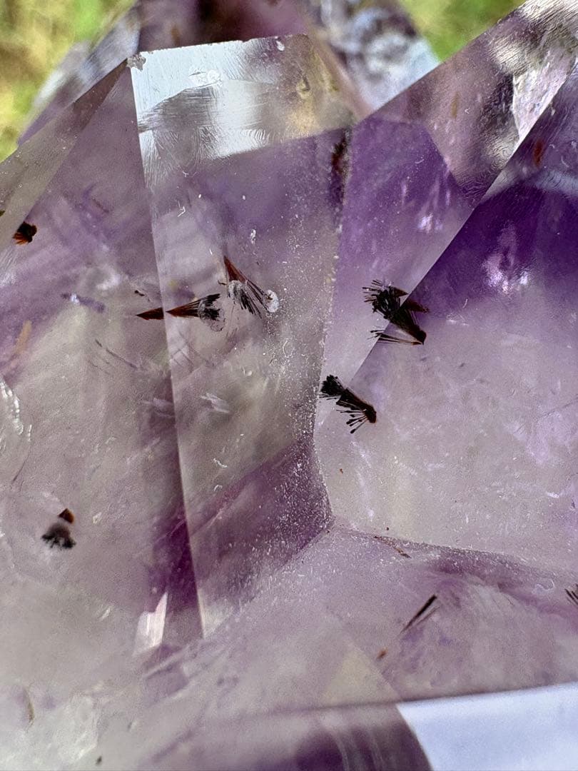 【匿名発送】レピドクロサイト内包アメジストクラスター