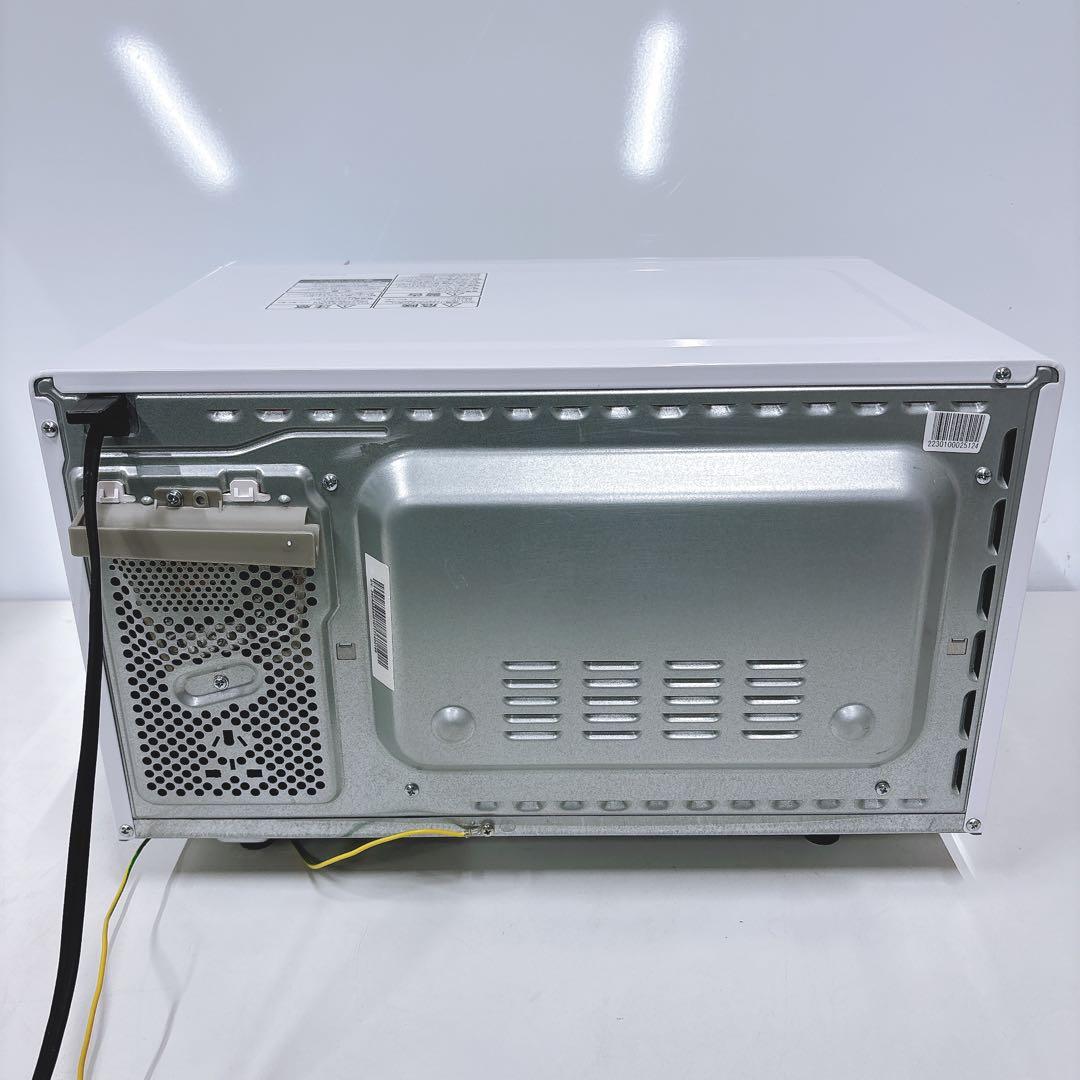 ⑫TOSHIBA 900Wハイパワー フラットオーブンレンジ 角皿付き